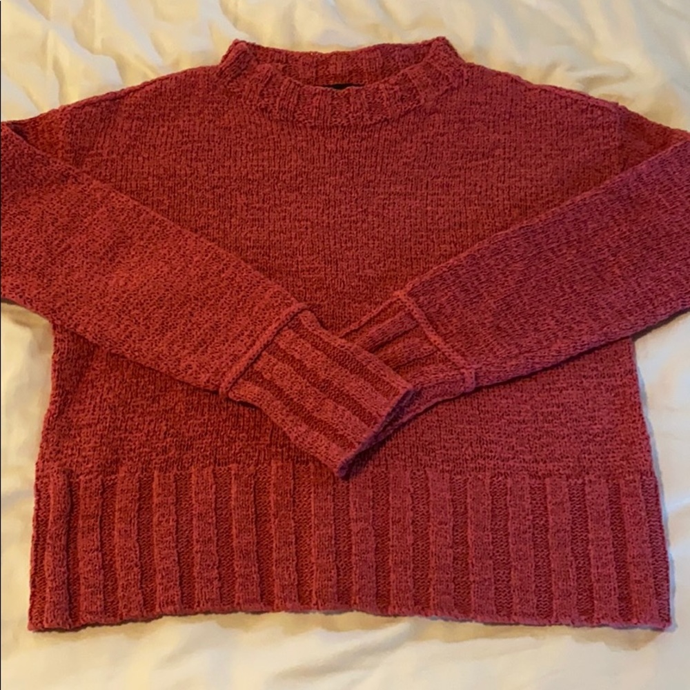 J.Crew crewneck cropped sweater